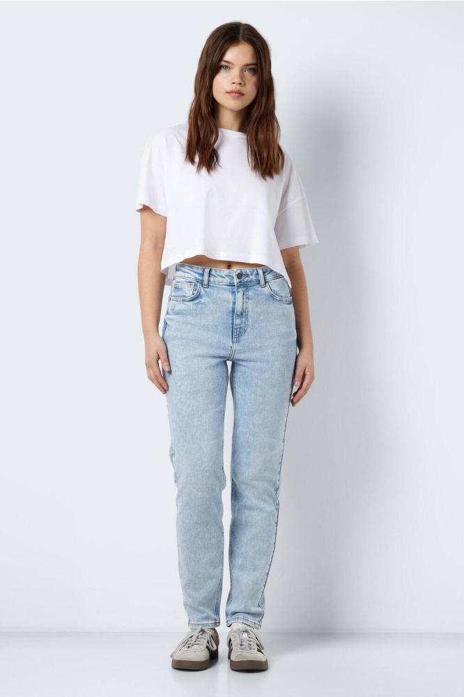 NMMONI HW ST ANK JEANS AZ359LB NEW 27029555 LIGHT BLUE DENIM